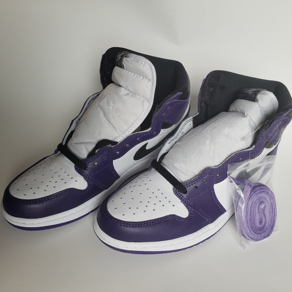 Air Jordan 1 Retro High Court Purple - Picture 2 of 5
